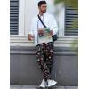 imageEkouaer Mens Pajama Pants Lightweight Loungewear Comfy Jogger Sleep Pant Long Pj Bottoms with Drawstring ampamp PocketsBlack Christmas