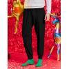 imageEkouaer Mens Pajama Pants Lightweight Loungewear Comfy Jogger Sleep Pant Long Pj Bottoms with Drawstring ampamp PocketsBlacknavy