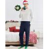 imageEkouaer Mens Pajama Pants Lightweight Loungewear Comfy Jogger Sleep Pant Long Pj Bottoms with Drawstring ampamp PocketsBlacknavy