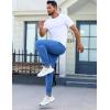 imageEkouaer Mens Pajama Pants Lightweight Loungewear Comfy Jogger Sleep Pant Long Pj Bottoms with Drawstring ampamp PocketsBlue