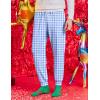 imageEkouaer Mens Pajama Pants Lightweight Loungewear Comfy Jogger Sleep Pant Long Pj Bottoms with Drawstring ampamp PocketsGinghamstripe