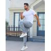 imageEkouaer Mens Pajama Pants Lightweight Loungewear Comfy Jogger Sleep Pant Long Pj Bottoms with Drawstring ampamp PocketsGrey