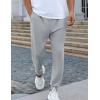 imageEkouaer Mens Pajama Pants Lightweight Loungewear Comfy Jogger Sleep Pant Long Pj Bottoms with Drawstring ampamp PocketsGrey