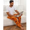 imageEkouaer Mens Pajama Pants Lightweight Loungewear Comfy Jogger Sleep Pant Long Pj Bottoms with Drawstring ampamp PocketsHalloween