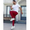 imageEkouaer Mens Pajama Pants Lightweight Loungewear Comfy Jogger Sleep Pant Long Pj Bottoms with Drawstring ampamp PocketsRed