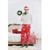 imageEkouaer Mens Pajama Pants Lightweight Loungewear Comfy Jogger Sleep Pant Long Pj Bottoms with Drawstring ampamp PocketsXmas Print