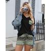 imageEkouaer Womens Pajama Sets Short Sleeve Pajamas for Women Sets Soft Lounge Sets Casual V Neck Sleepwear PJSBoho Vintage