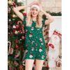 imageEkouaer Womens Pajama Sets Short Sleeve Pajamas for Women Sets Soft Lounge Sets Casual V Neck Sleepwear PJSGreen Christmas