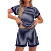 Navy Striped