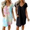 Black+pink Tie Dye