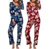 Navy Flower + Burgundy Flower
