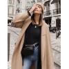 imageEkouaer 3 Pack Womens Long Sleeve Shirts Boat Neck Ribbed Thermal Undershirts Lightweight Basic Top XSXXLBlackWhiteLight Brown