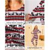 imageEkouaer Thermal Underwear for Women Long Johns Sets Base Layer Lightweight 2 Pieces Pajams SetDeer White