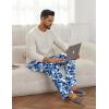 imageEkouaer Mens Pajama Pants Lounge Pants with Pockets Soft Sleep Pants Loose Fit Pj Bottoms with Drawstring SXXLBlue Camouflagegreen Camouflage