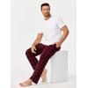 imageEkouaer Mens Pajama Pants Lounge Pants with Pockets Soft Sleep Pants Loose Fit Pj Bottoms with Drawstring SXXLRed Plaidblue Plaid