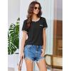 imageEkouaer Womens Pajama Set Ribbed Knit Soft Shorts Pjs Summer Sleepwear Two Piece Casual Lounge Sets with Drawstring ampamp PocketsBlack