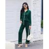imageEkouaer Womens Pajama Sets Long Sleeve Sleepwear Soft Button Down Pjs 2 Piece Loungewear witn Pants SXXLGreen