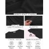 imageEkouaer Womens Ribbed Knit Lounge Set Short Sleeve Top and Long Pants Soft Pajama Set 2 Piece Sleepwear with PocketsBlack