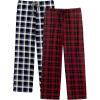 imageEkouaer Mens Pajama Pants Lounge Pants with Pockets Soft Sleep Pants Loose Fit Pj Bottoms with Drawstring SXXLRed Plaidblue Plaid
