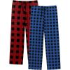 imageEkouaer Mens Pajama Pants Lounge Pants with Pockets Soft Sleep Pants Loose Fit Pj Bottoms with Drawstring SXXLRed Plaidblue Plaid02
