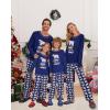 imageEkouaer Matching Family Sets Christmas Pajamas Set Xmas PJS Sleepwear Soft Christmas Matching JammiesNavy Polar Bear