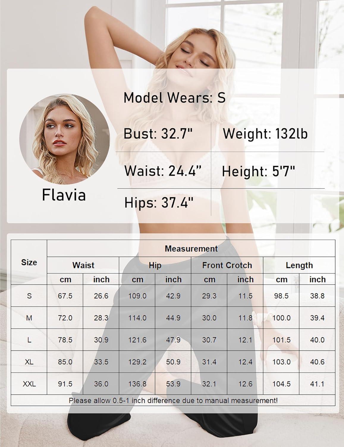 imageEkouaer Womens Silk Satin Pajama Pants Comfy Pj Pants for Women Elastic Waist Ladies Sleep Bottoms with Side PocketsBlack