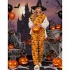 imageEkouaer 2 Pack Women Pajama Long Sleeve Sleepwear Soft Loungewear Pjs Sets with Pockets SXXLPumpkin HeadHalloween Skull Prints