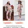 imageEkouaer Women Pajamas Set Long Sleeve Sleepwear Button Down Pjs Soft 2 Piece Loungewear with Long PantsPink Tiger