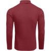 imageEkouaer Mens Turtleneck Shirts Ribbed Lightweight Sweater Long Sleeve Casual Pullover Thermal Undershirts SXXLDark Red