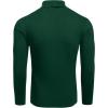 imageEkouaer Mens Turtleneck Shirts Ribbed Lightweight Sweater Long Sleeve Casual Pullover Thermal Undershirts SXXLGreen