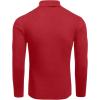 imageEkouaer Mens Turtleneck Shirts Ribbed Lightweight Sweater Long Sleeve Casual Pullover Thermal Undershirts SXXLRed