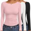 3pcs Black / Pink / White