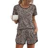 Brown Leopard Print