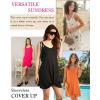 image:imageEkouaer Swimsuit Coverup for Women Sleeveless Bathing Suit Cover Up 2026 Twisted Tank Beach Summer Dress Aline SundressOrange