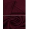image:imageEkouaer 2 Pack Womens Capri Pajama Pants Printed Drawstring Comfy Pj Bottoms With PocketsBurgundy