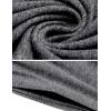 image:imageEkouaer 2 Pack Womens Capri Pajama Pants Printed Drawstring Comfy Pj Bottoms With PocketsHeather Gray