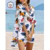 image:imageEkouaer Beach Cover Ups for Women Bikini Swimsuit Coverup Beach Dress ShirtDh681tropical Print