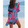 image:imageEkouaer Beach Cover Ups for Women Bikini Swimsuit Coverup Beach Dress ShirtZw531tropical Print