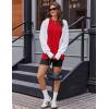 image:imageEkouaer Biker Short Sets Womens 2 Piece Lounge Set 2026 Summer Matching Outfits Sleeveless Loungewear clothingRed