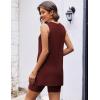 image:imageEkouaer Biker Short Sets Womens 2 Piece Lounge Set 2026 Summer Matching Outfits Sleeveless Loungewear clothingWine Red