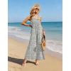 image:imageEkouaer Casual Jumpsuits for Women Adjustable Straps Overalls One Piece Jumpsuit Wide Leg Rompers With Pockets SXXLSmall Floral