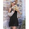image:imageEkouaer Cotton Nightgowns for Women Sleeveless Night Gown Tank Sleepshirts Racerback Sleep Dress Spaghetti Strap ChemiseBlack