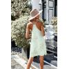 image:imageEkouaer Cotton Nightgowns for Women Sleeveless Night Gown Tank Sleepshirts Racerback Sleep Dress Spaghetti Strap ChemiseGreen Floral