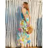 image:imageEkouaer Women Sarong Chiffon Bathing Suit Cover Up Long Beach Bikini Wraps Sheer Swim Suit Coverup 2026 Pareo for WomenColorful Leaves