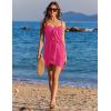 image:imageEkouaer Women Sarong Chiffon Bathing Suit Cover Up Long Beach Bikini Wraps Sheer Swim Suit Coverup 2026 Pareo for WomenRose