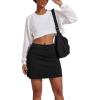 image:imageEkouaer Womens Active Performance Skort Lightweight Skirt for Running Tennis Golf Workout SportsAblack