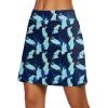 image:imageEkouaer Womens Active Performance Skort Lightweight Skirt for Running Tennis Golf Workout SportsAblue Floral
