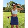 image:imageEkouaer Womens Active Performance Skort Lightweight Skirt for Running Tennis Golf Workout SportsAnavy Blue