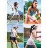 image:imageEkouaer Womens Active Performance Skort Lightweight Skirt for Running Tennis Golf Workout SportsAwhite