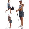image:imageEkouaer Womens Active Performance Skort Lightweight Skirt for Running Tennis Golf Workout SportsBlack Flower